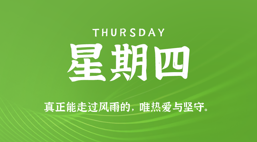 11日06日，星期四，在这里每天60秒读懂世界！