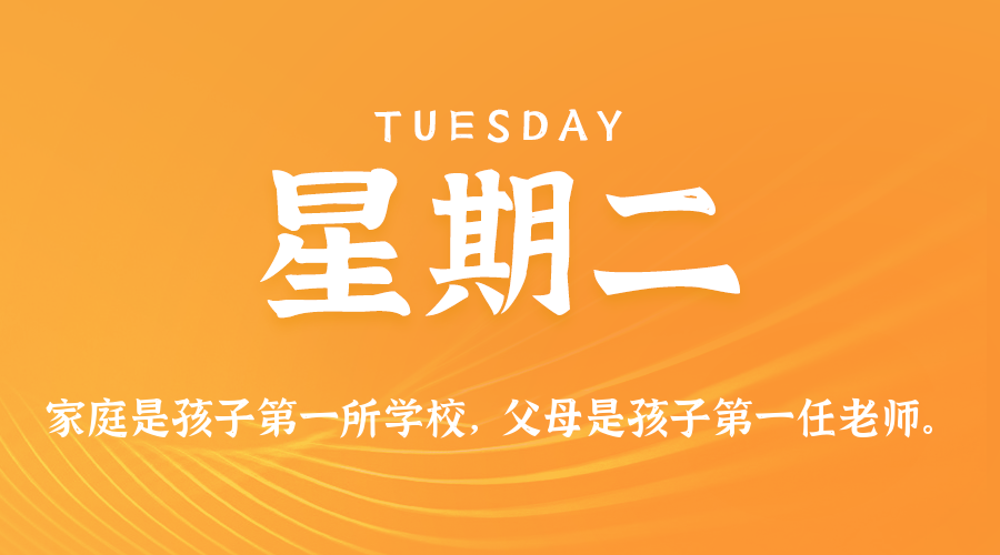 12日09日，星期二，在这里每天60秒读懂世界！