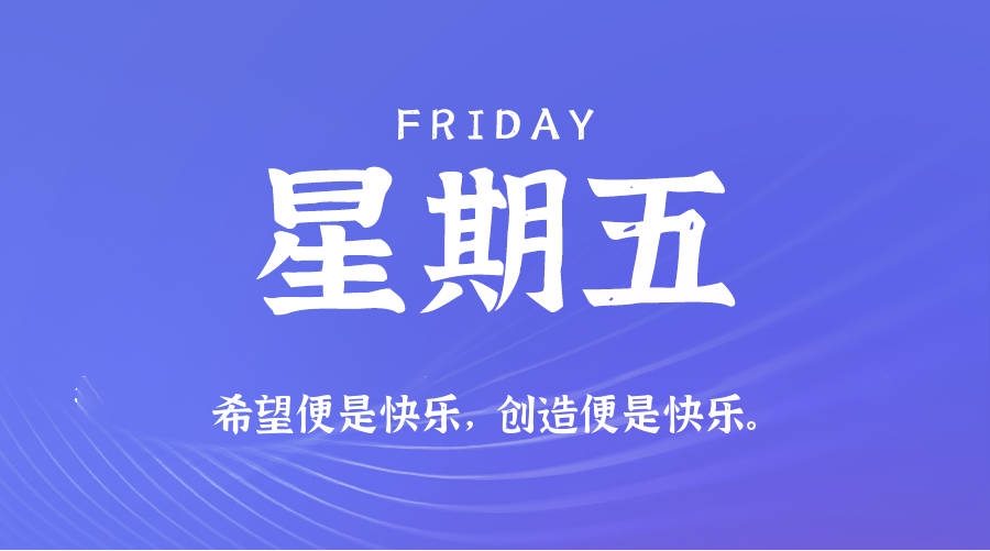 12日12日，星期五，在这里每天60秒读懂世界！