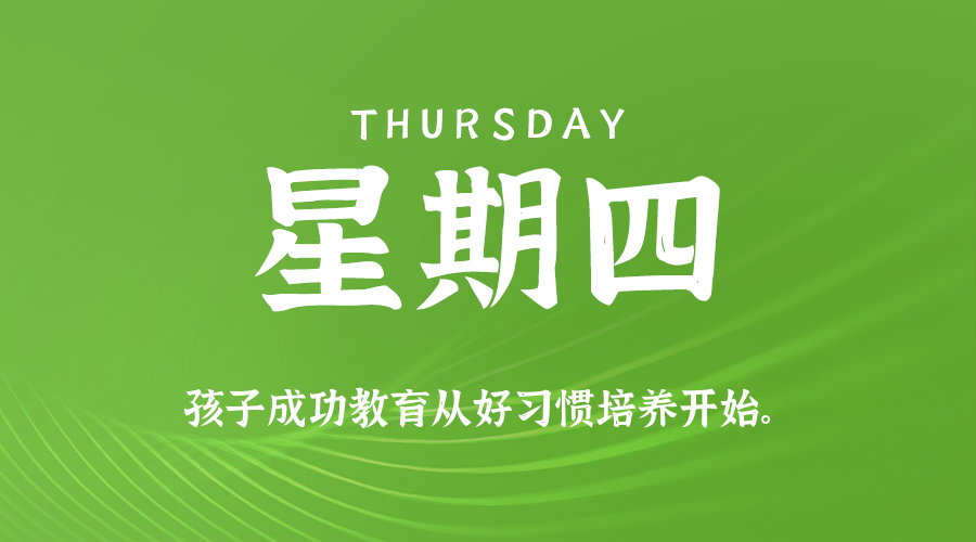 12日18日，星期四，在这里每天60秒读懂世界！