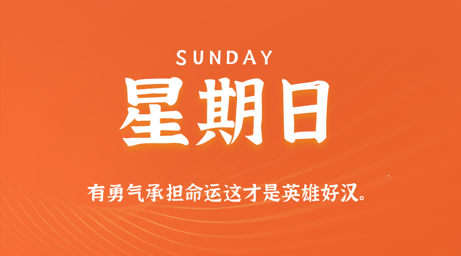 12日28日，星期日，在这里每天60秒读懂世界！