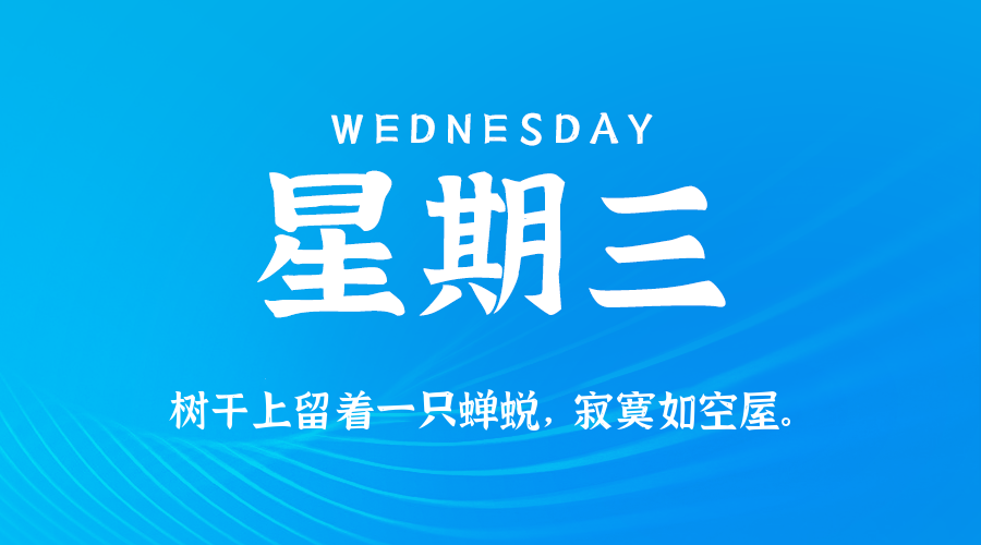 02日04日，星期三，在这里每天60秒读懂世界！