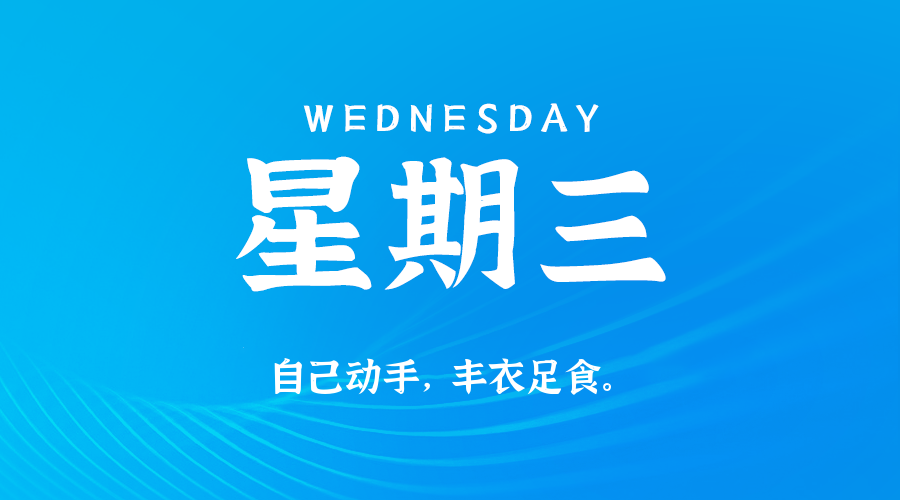 07日01日，星期三，在这里每天60秒读懂世界！